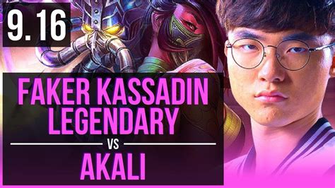 faker watches kda video|Faker KASSADIN vs AKALI (MID) .